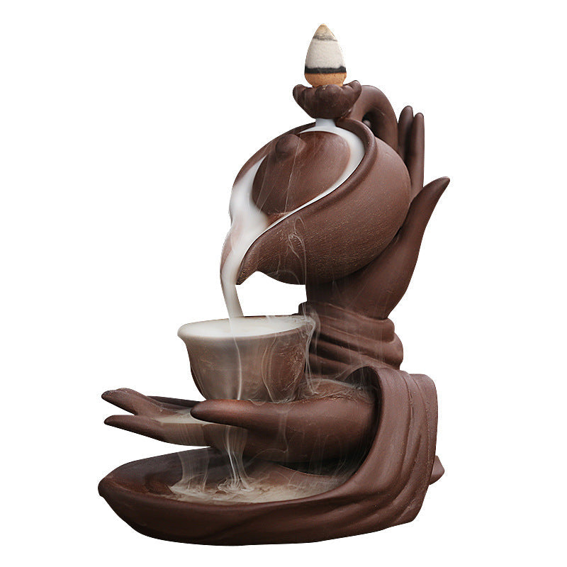 ZenFlow™ Teiera Buddha portatile per aromaterapia