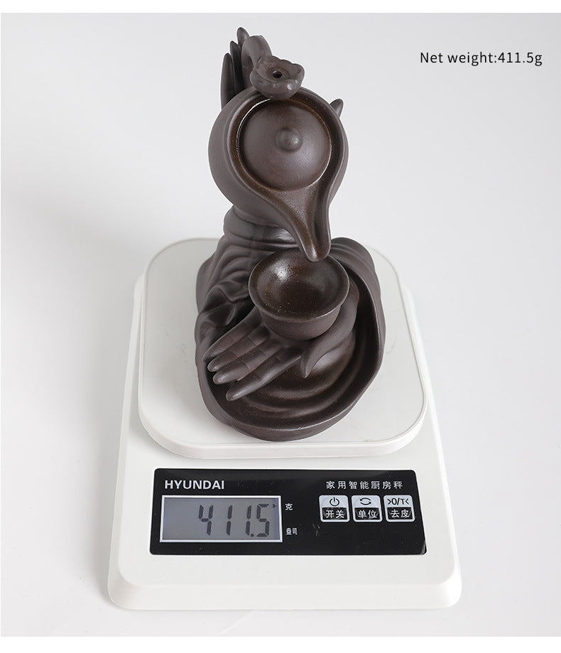 ZenFlow™ Teiera Buddha portatile per aromaterapia