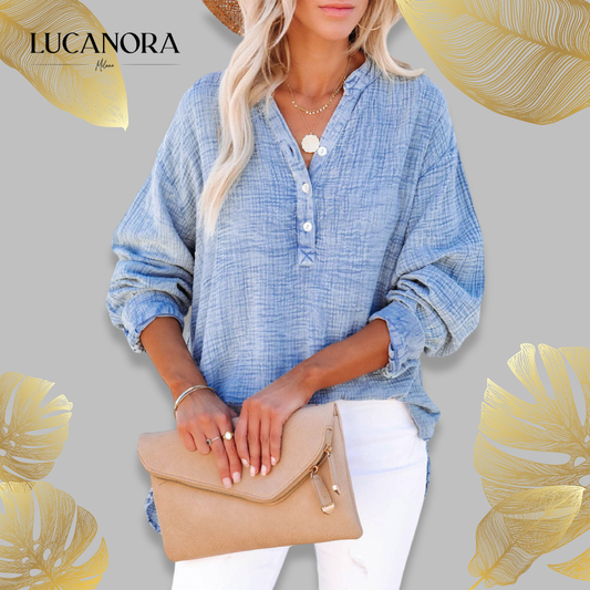Alessia Belfi™ Camicia casual con bottoni  da donna