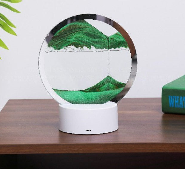 AtmoScape™ Lampada a clessidra con cornice artistica a LED colorata