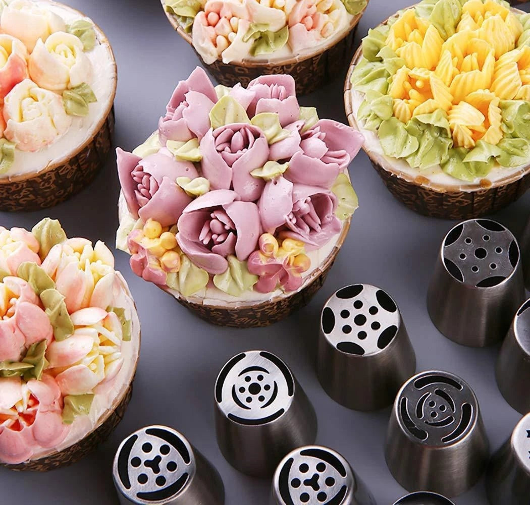 BakeSuppliez™️ Set per decorare torte con fiori