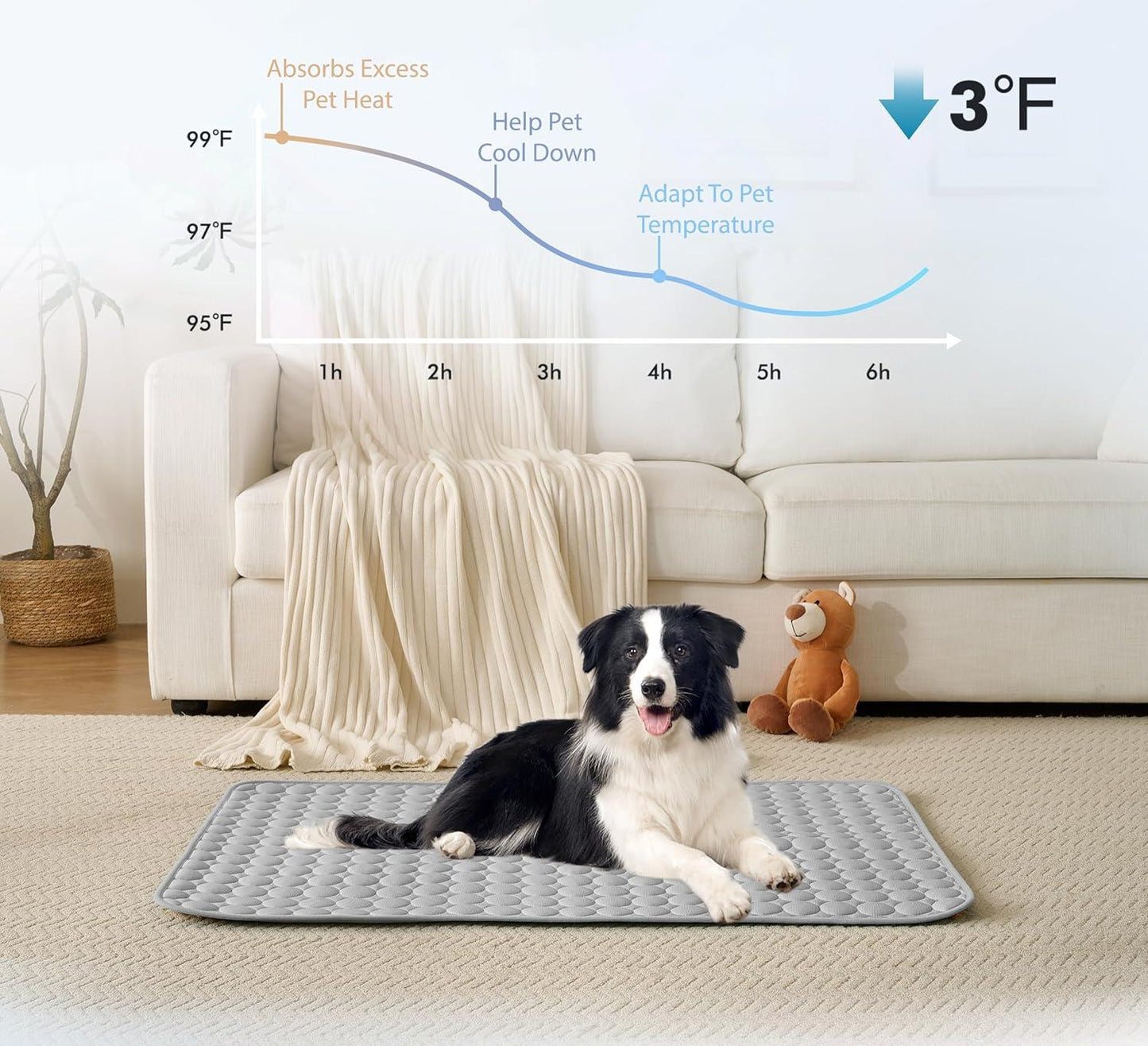 CoolPetz™ Tappetino refrigerante per cani