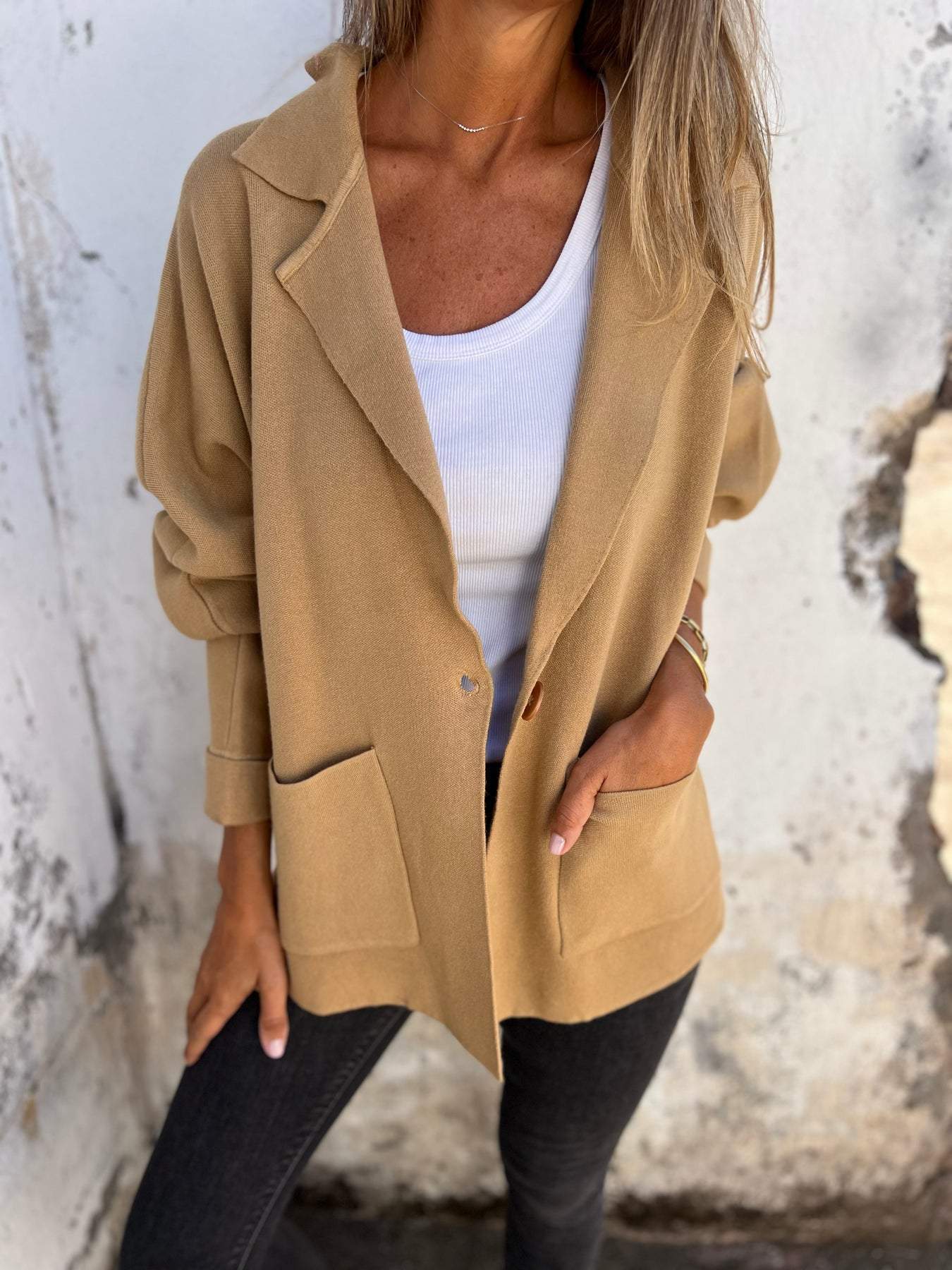 Danielle Larue™ Giacca casual con un bottone