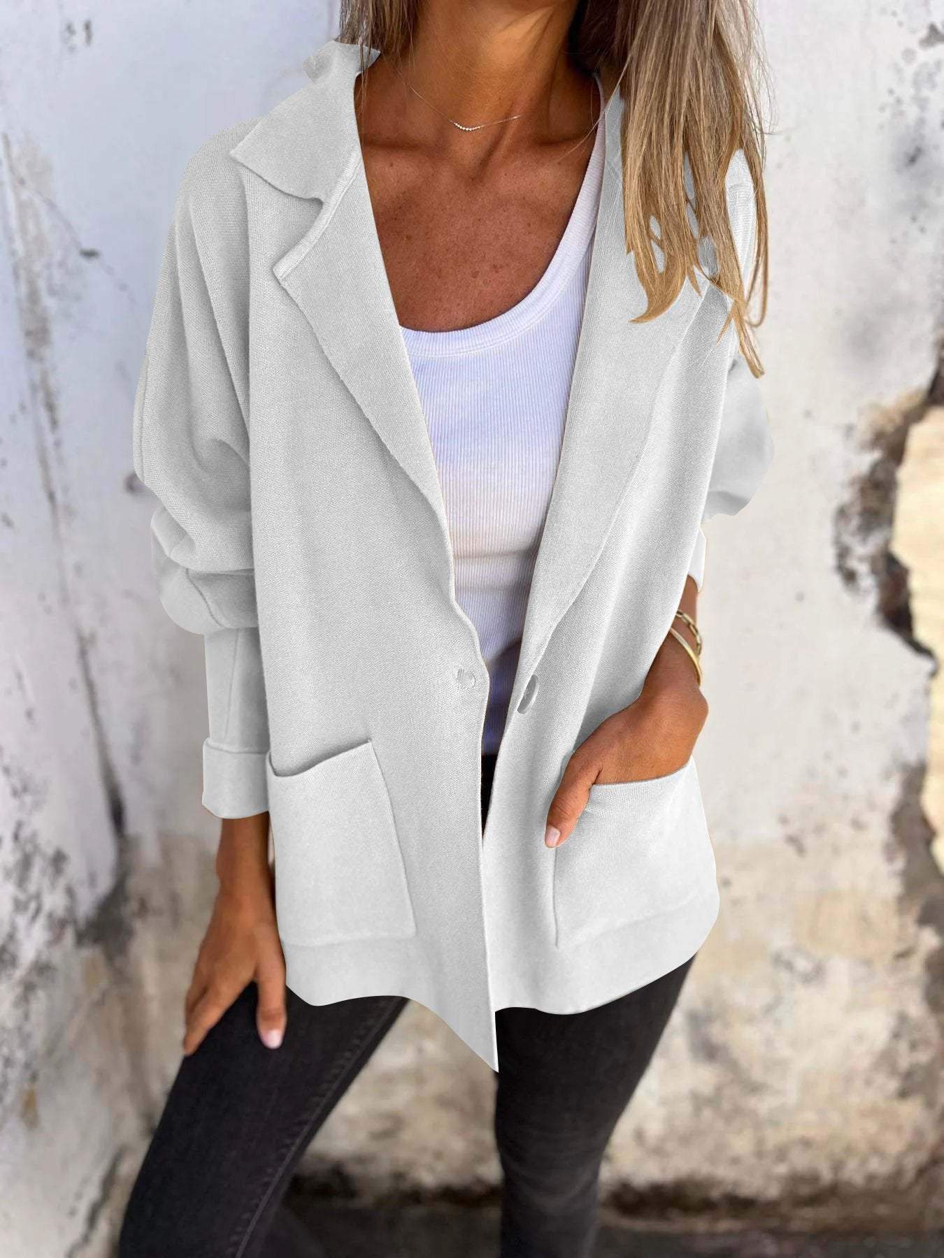 Danielle Larue™ Giacca casual con un bottone