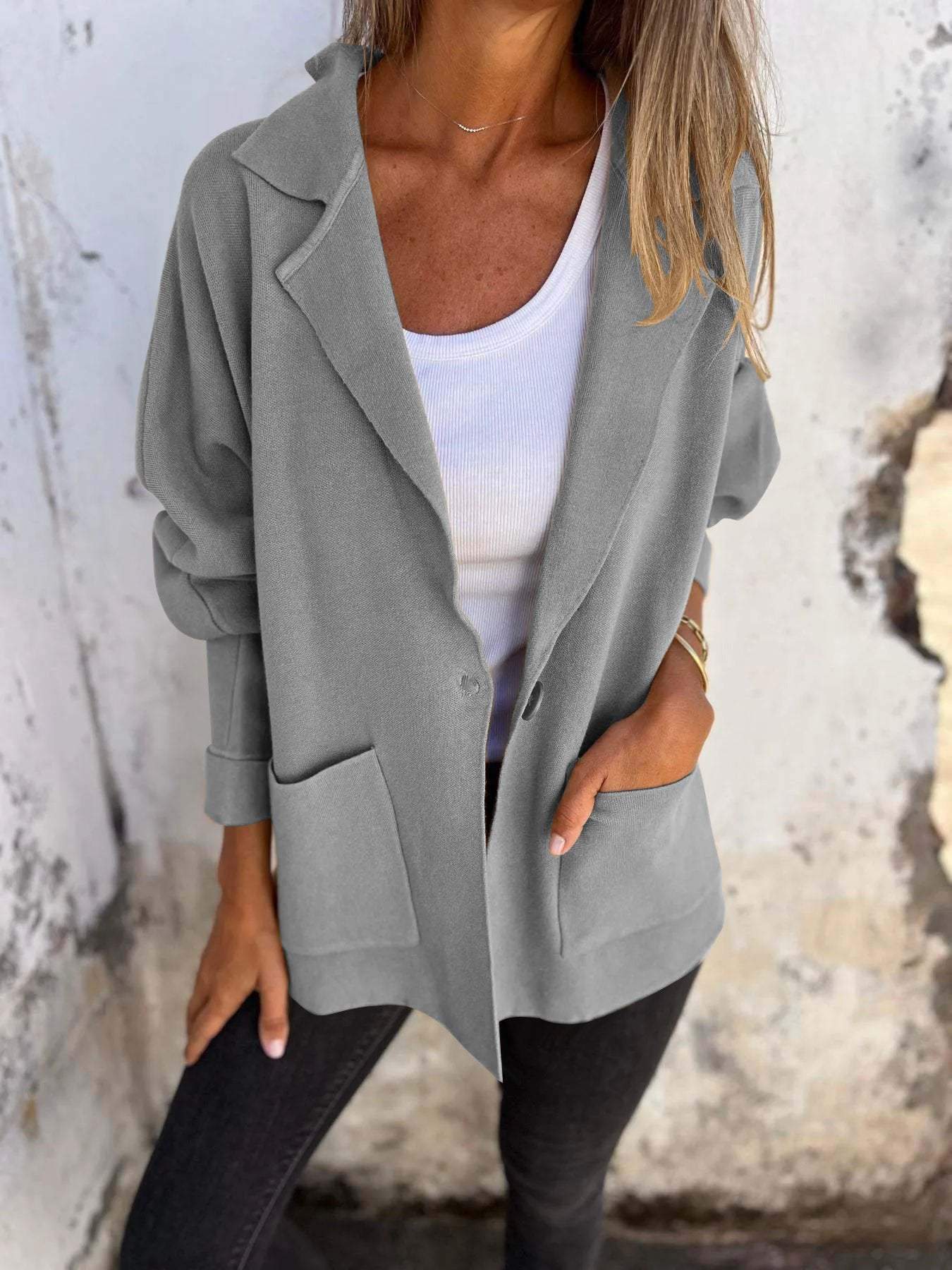 Danielle Larue™ Giacca casual con un bottone