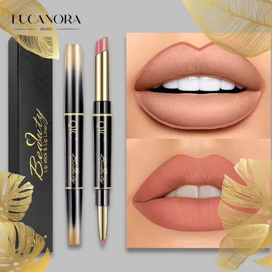 DuoLip™ Rossetto impermeabile con contorno
