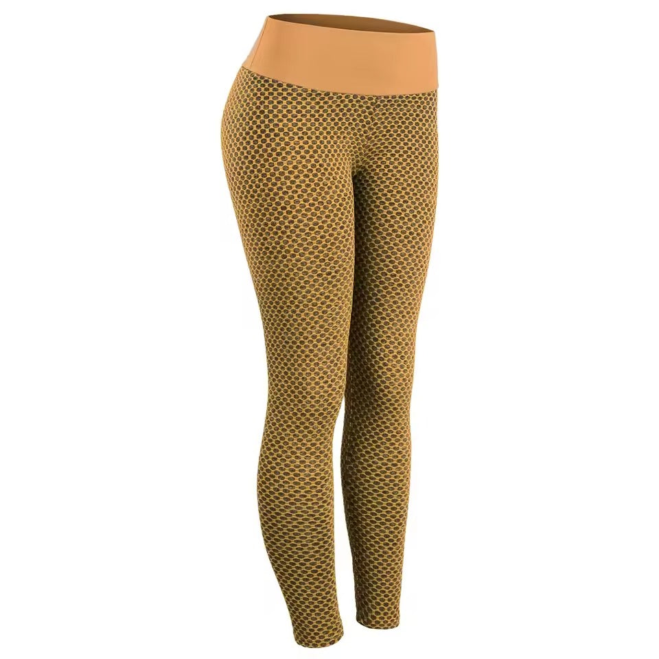 Egizia Calcagno™ Pantaloni da yoga sexy a vita alta con sollevamento glutei