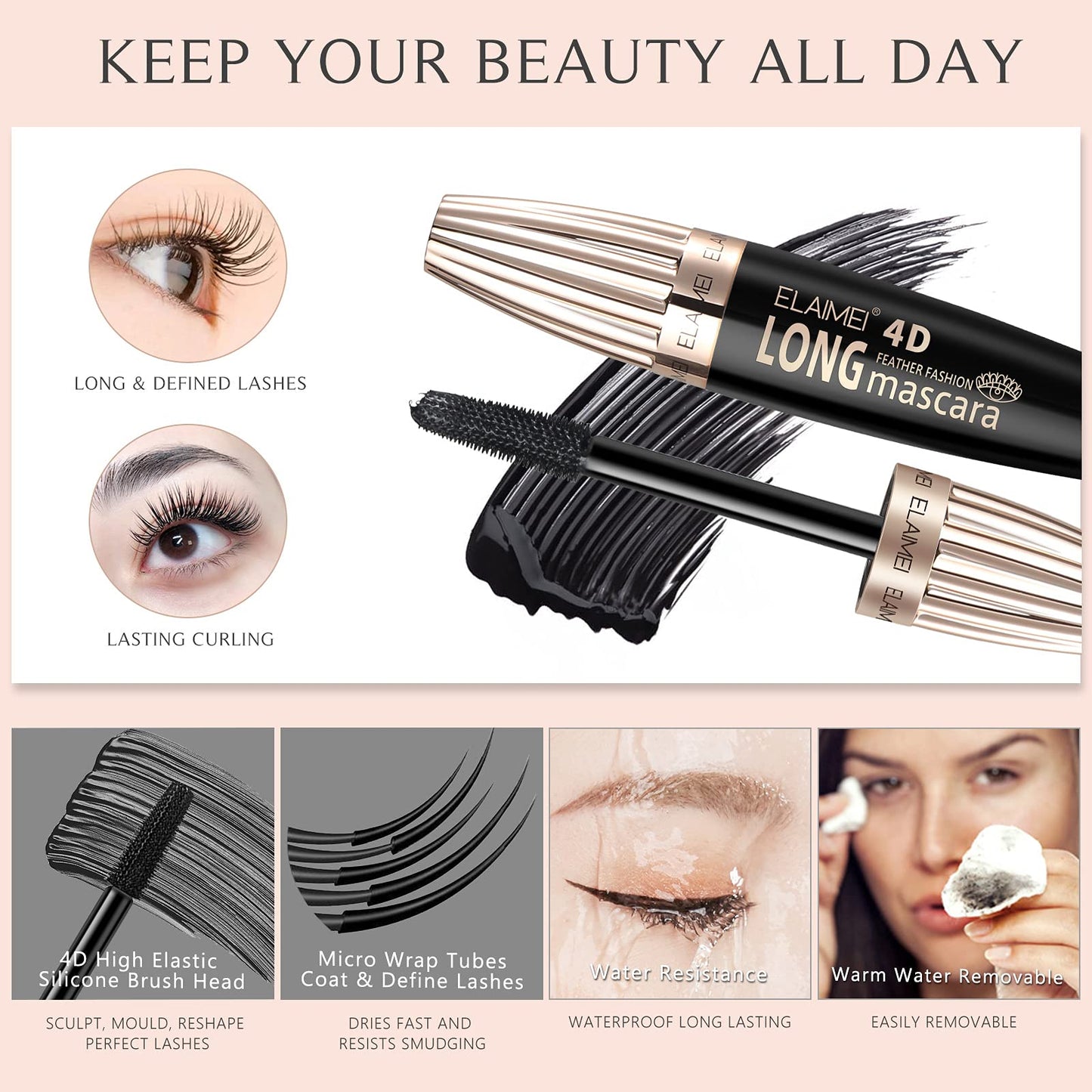 Elashé™ Mascara per extension ciglia