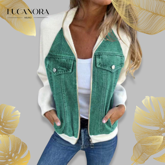 Elide Irene™ Giacca in denim alla moda
