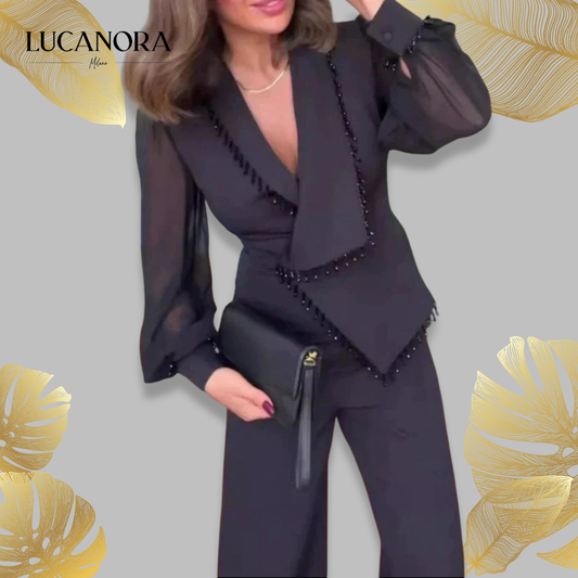 Ella Bonetti™ Elegante completo due pezzi