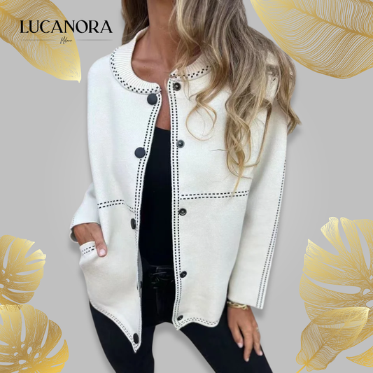 Elvira Torrisi™ Giacca bomber in maglia classica