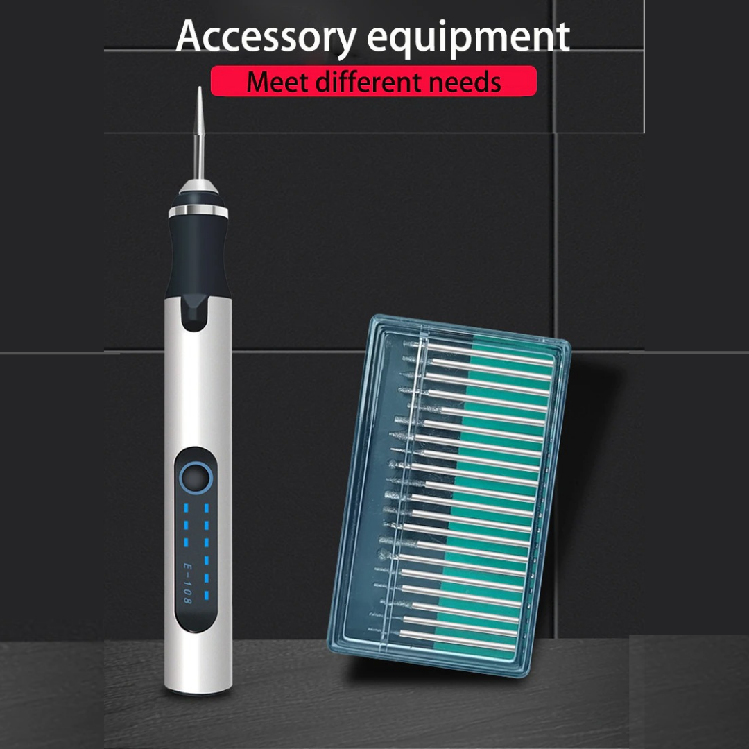 EngraveIt™ Penna per incisione + 30 punte per incisione uniche GRATUITE