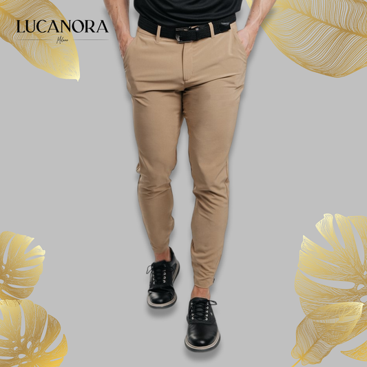 Erminio Costa™ Joggers slim fit con zip alla caviglia