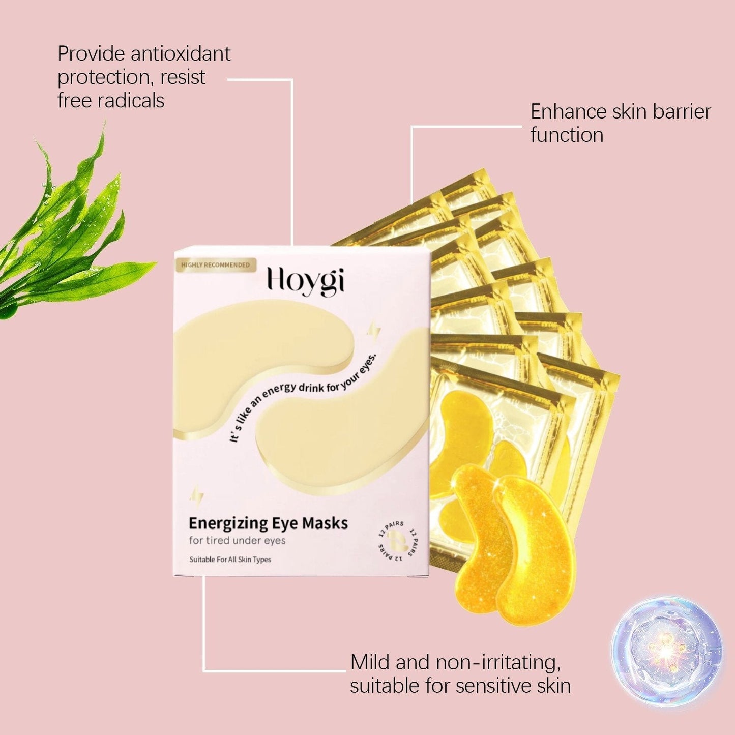 Eyelixir™ Maschera per gli occhi al gel di collagene