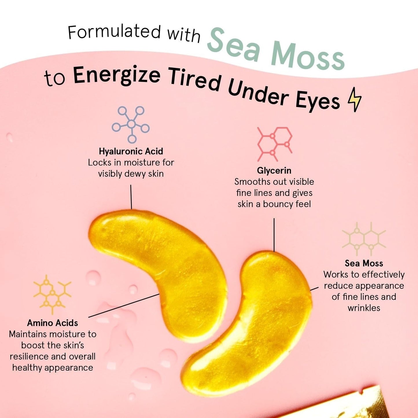Eyelixir™ Maschera per gli occhi al gel di collagene