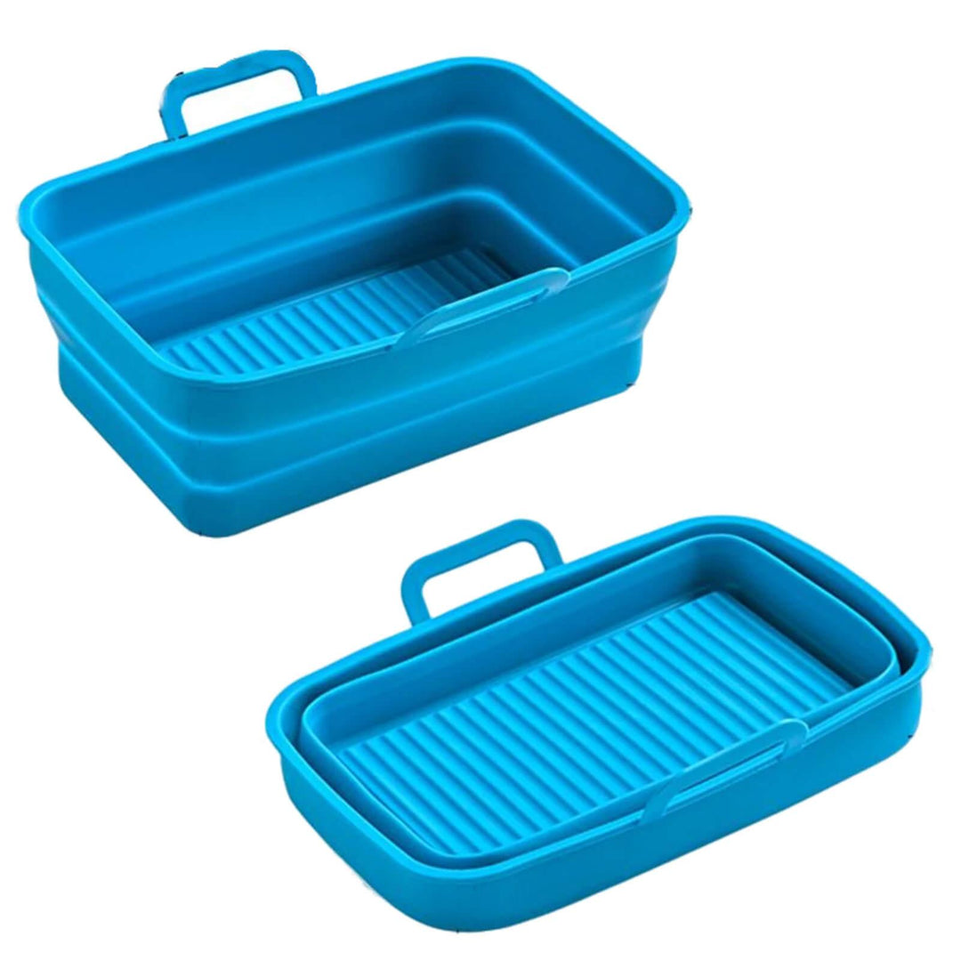 FlexiFry™️ Teglia pieghevole in silicone Friggitrice ad aria