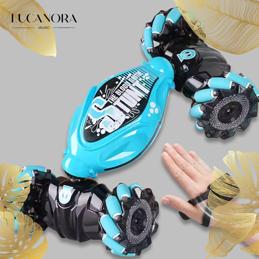 GestoRacer 2.0™ Auto acrobatica RC con rilevamento dei gesti con luci e musica