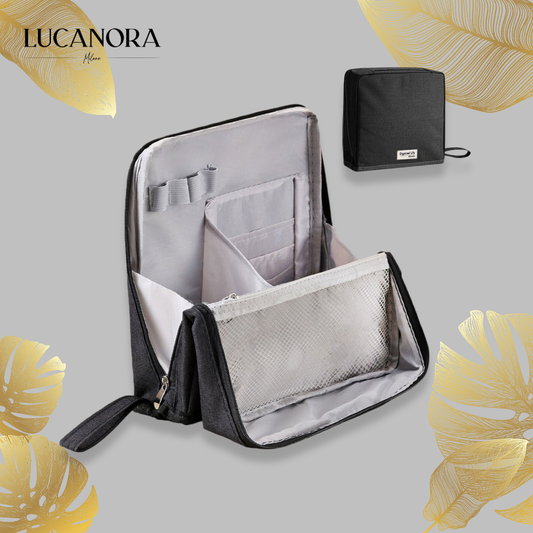 GlowPort™ Borsa per il trucco da viaggio organizzata