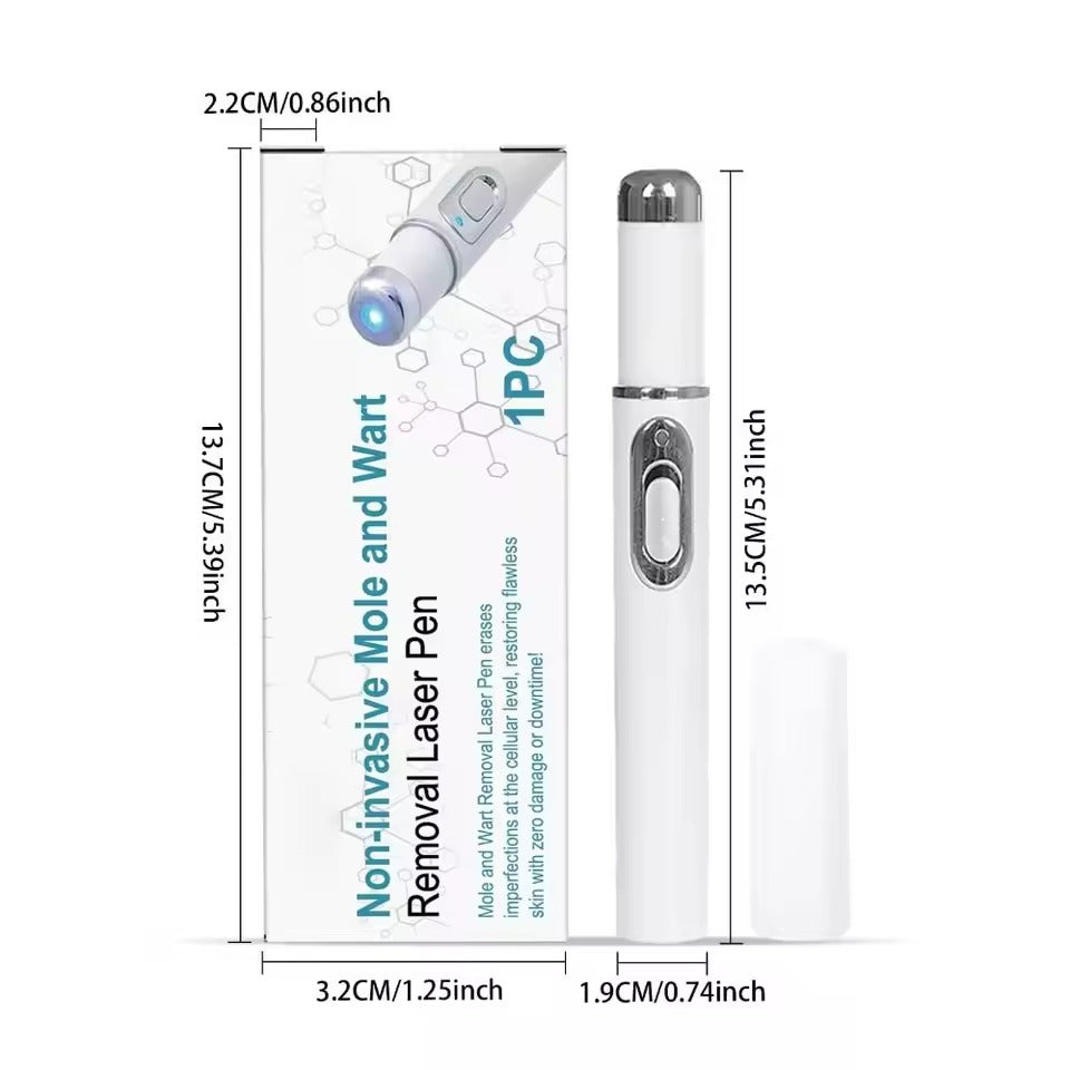 HOOMWELL™ Penna laser non invasiva  per la rimozione di voglie e verruche