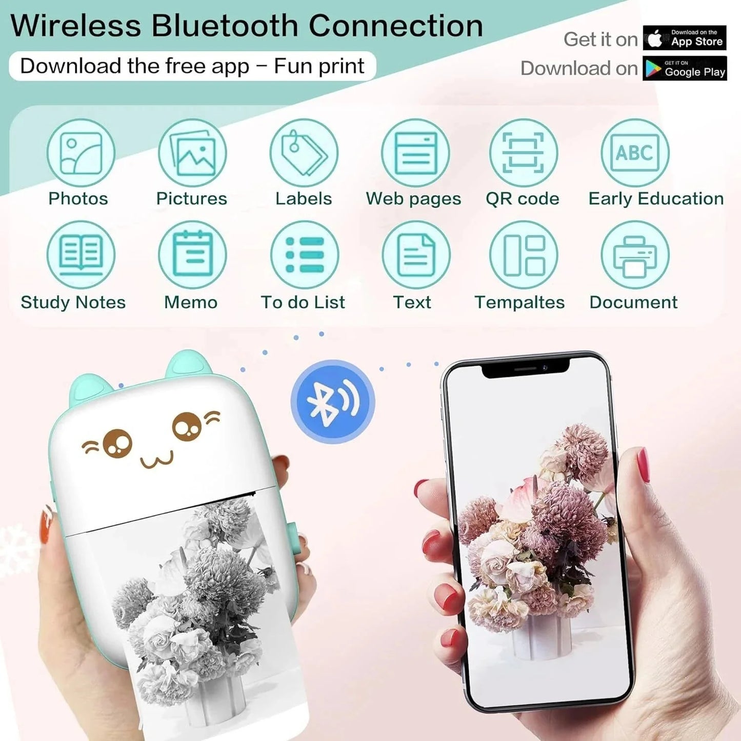 InstaPix™️ Stampante per le foto del telefono