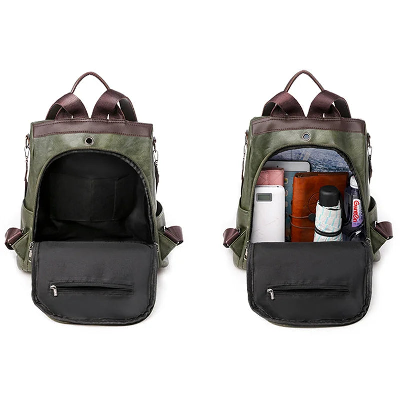 Iris Anello™ Zaino da viaggio vintage multifunzione antifurto