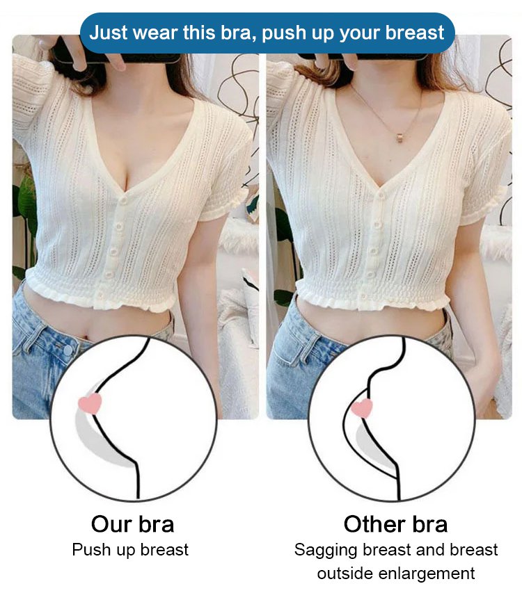 LaceLuxe™ donna Reggiseno in pizzo e seta ghiacciata da