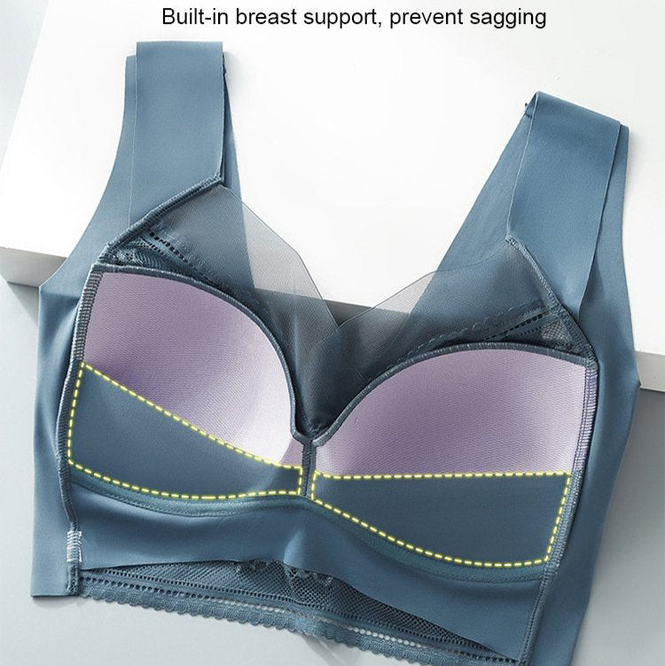 LaceLuxe™ donna Reggiseno in pizzo e seta ghiacciata da