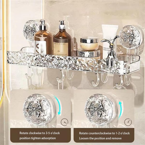 LuxeMesh™ Doccia Portaoggetti Bagno