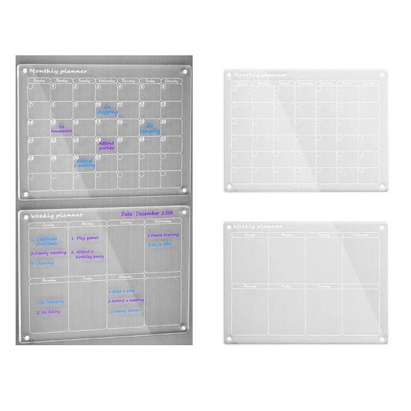 MagPlan™ Calendario magnetico in acrilico