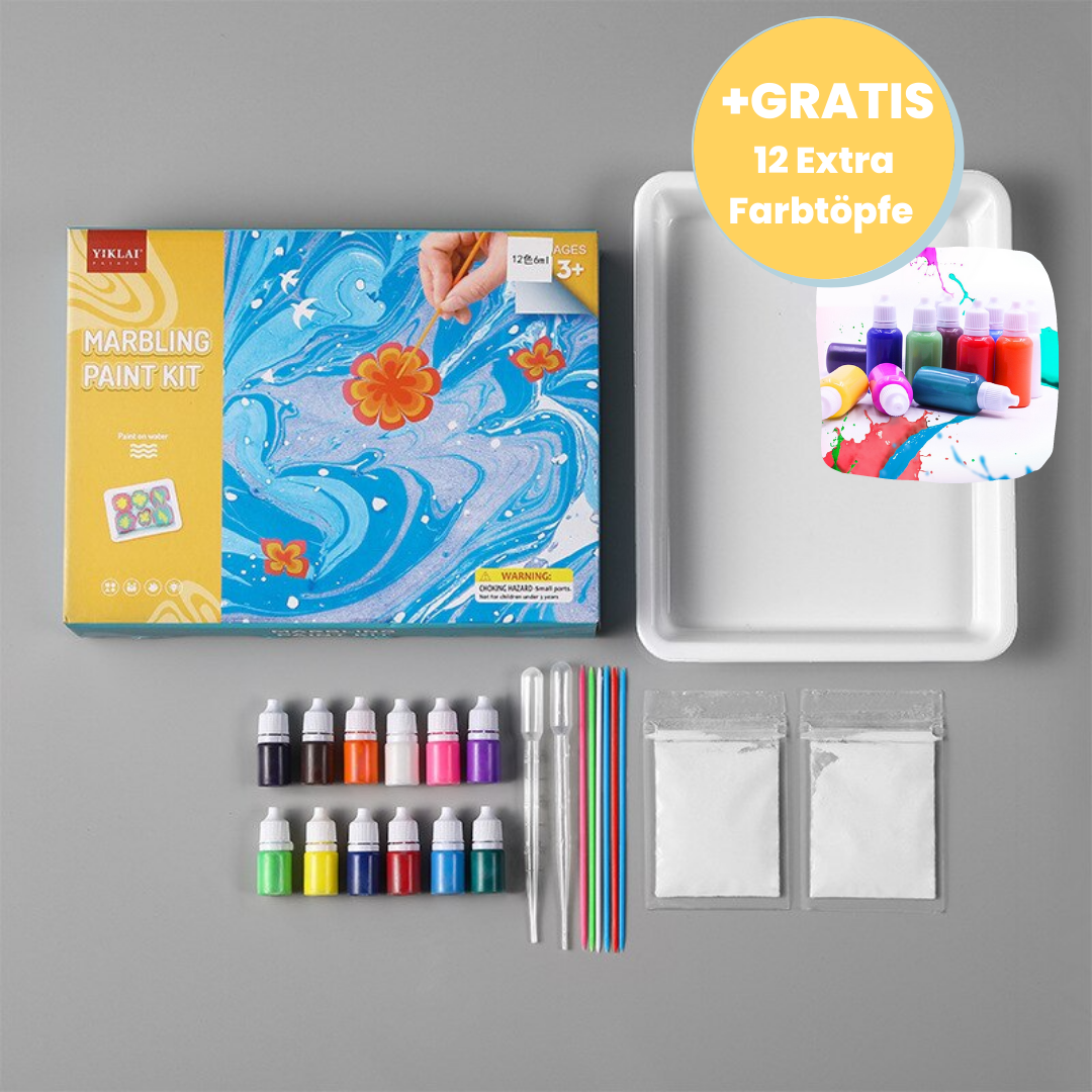 Marbling Paint Kit™ Set di marmorizzazione