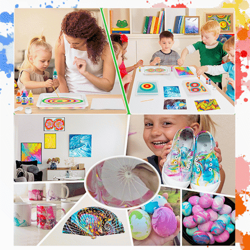 Marbling Paint Kit™ Set di marmorizzazione