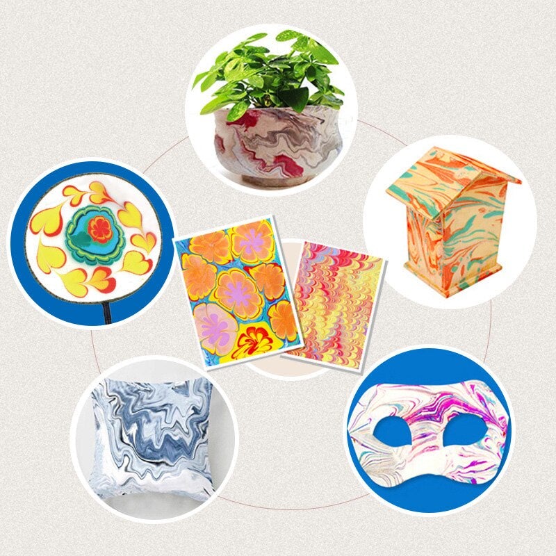 Marbling Paint Kit™ Set di marmorizzazione