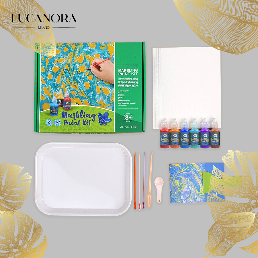 Marbling Paint Kit™ Set di marmorizzazione