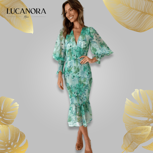 Marita Tardio™ Elegante abito floreale