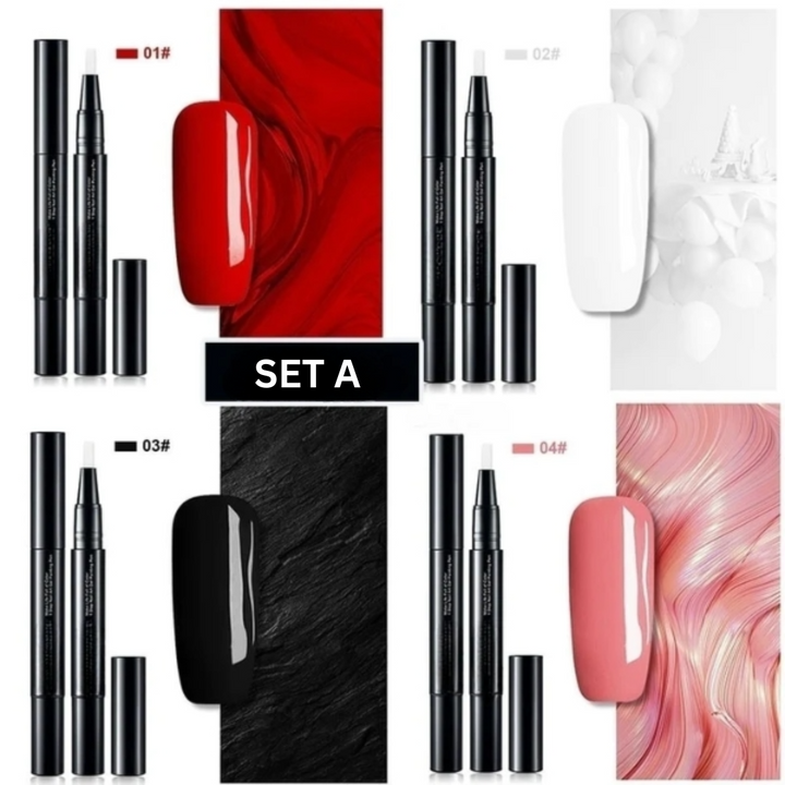 NailFlex™ (set da 4) Nail art per disegni chiari e precisi