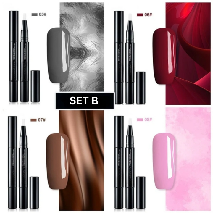 NailFlex™ (set da 4) Nail art per disegni chiari e precisi