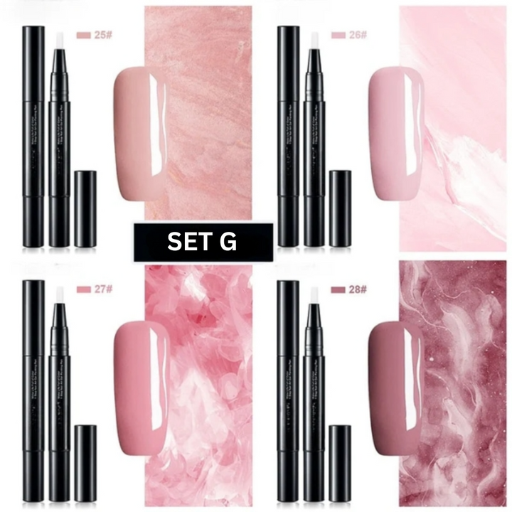 NailFlex™ (set da 4) Nail art per disegni chiari e precisi