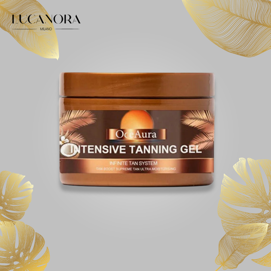 OceAura™ Gel abbronzante intensivo con glitter