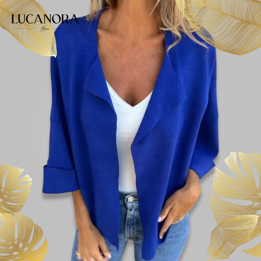 Otilia Tedone™ Elegante giacca da donna con colletto
