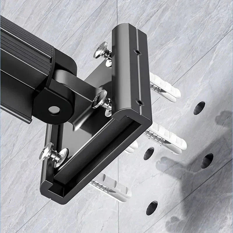 RetractRack™️ Appendiabiti a parete estraibile con ventosa