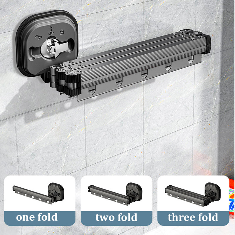 RetractRack™️ Appendiabiti a parete estraibile con ventosa