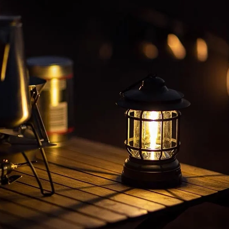 Vintage Lumina™ Lampada retrò portatile e intelligente