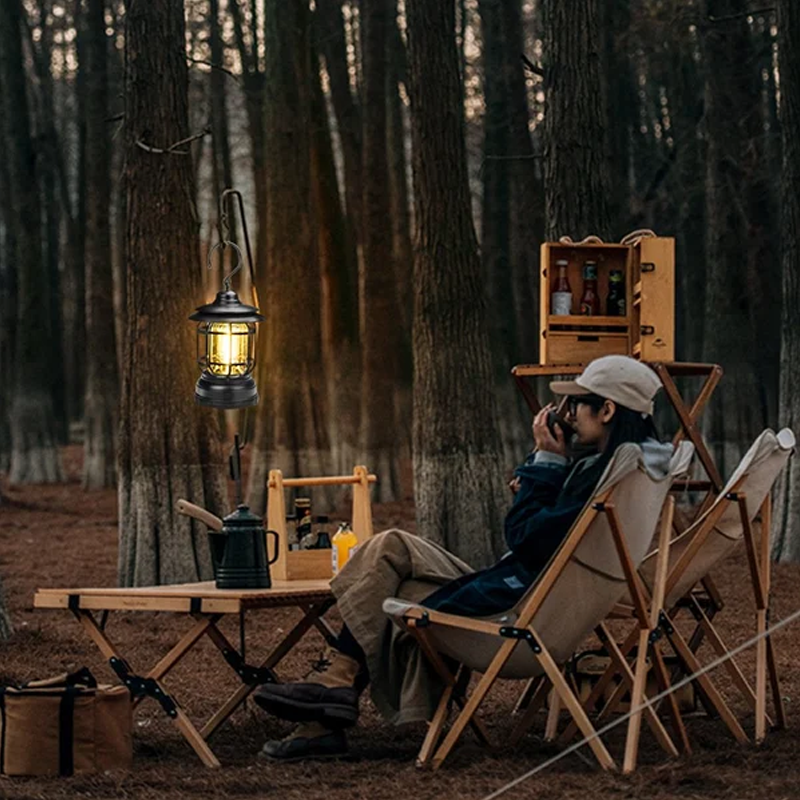 Vintage Lumina™ Lampada retrò portatile e intelligente