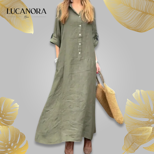 Zama Cardile™ Abito casual e comodo maxi